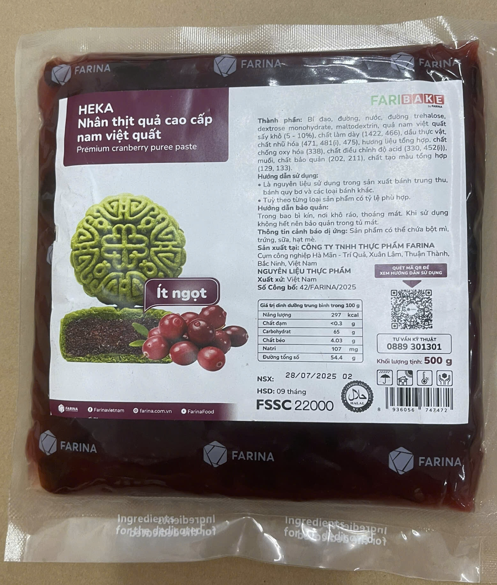 Gia Vị thực phẩm FaRiBaKe 500g